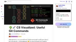 Although Git is a very powerful tool, I think most people would agree when I say it can also be... a... Tagged with git, computerscience, tutorial.