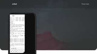 A text-based user interface for a screen-based platform