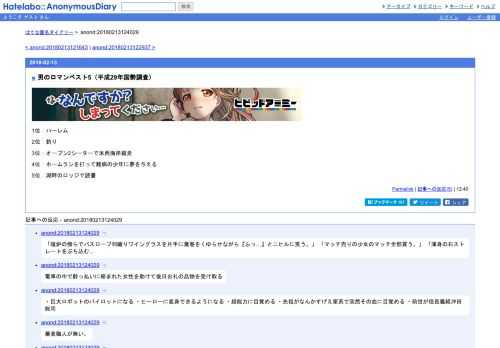 1位：ハーレム2位：釣り3位：オープン2シーターで米西海岸縦走4位：ホームランを打って難病の少年に夢を与える5位：湖畔のロッジで読書