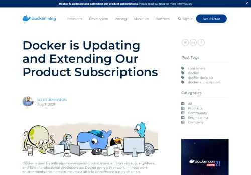 Learn from Docker experts to simplify and advance your app development and management with Docker. Stay up to date on Docker events and new version announcements!