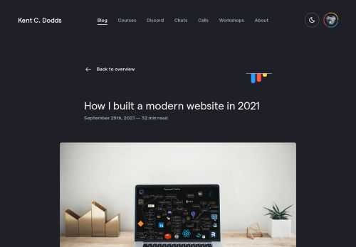 I rewrote kentcdodds.com using the latest technologies and I want to talk about what I did.