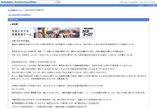 　日課である浜辺の散歩。　普段から貝殻が打ちあがっていることが多い砂浜だが、昨日は風がとても強かったせいか、あまり見たことがないほど…