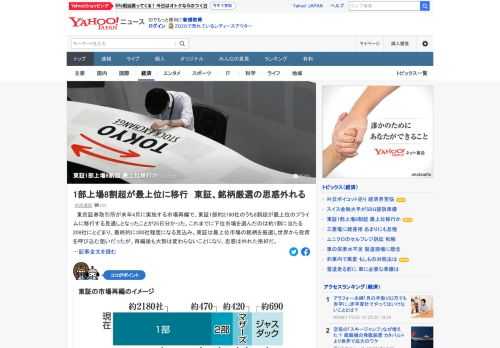 東京証券取引所が来年4月に実施する市場再編で、東証1部約2180社のうち8割超が最上位のプライムに移行する見通しとなったことが25日分かった。再編後も大勢は変わらないことになり、東証の思惑は外れた格好。